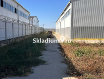 Вид здания. Сухой склад (+18) Склад Краснодар, поселок Дружелюбный , 1 350 м2 фото 4